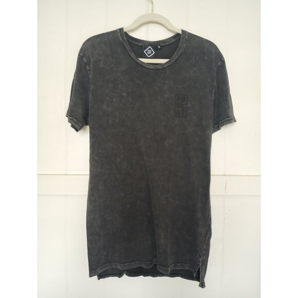 Absent EXCHEQUER TEE Graphic T Shirt Mens M Charcoal Gray Cotton Short Sleeve - Picture 2 of 16